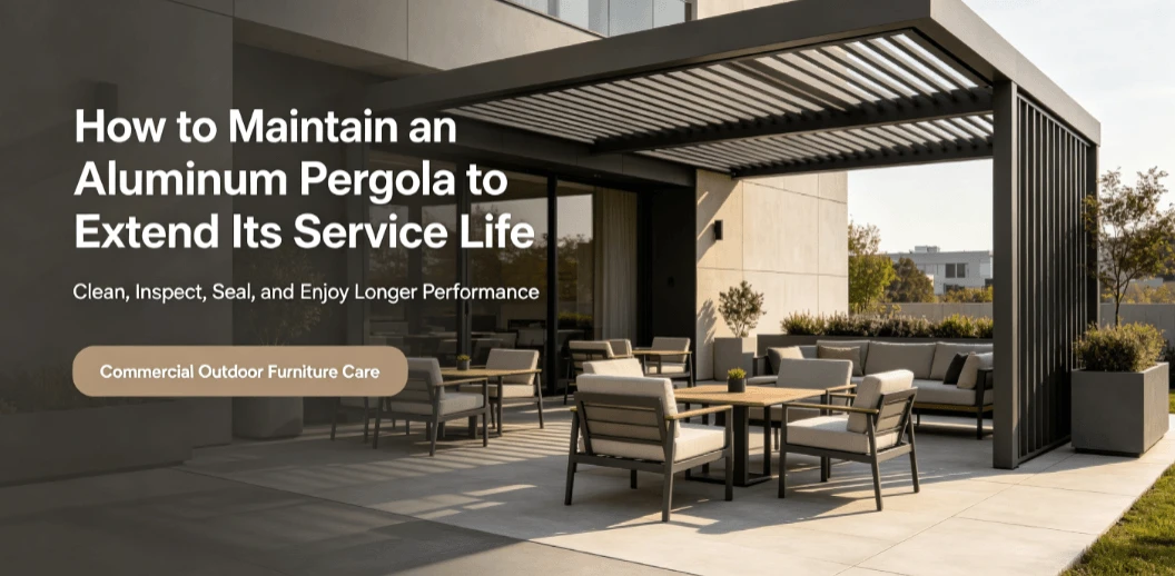How to Maintain an Aluminum Pergola to Extend Its Life How to Maintain an Aluminum Pergola to Extend Its Life