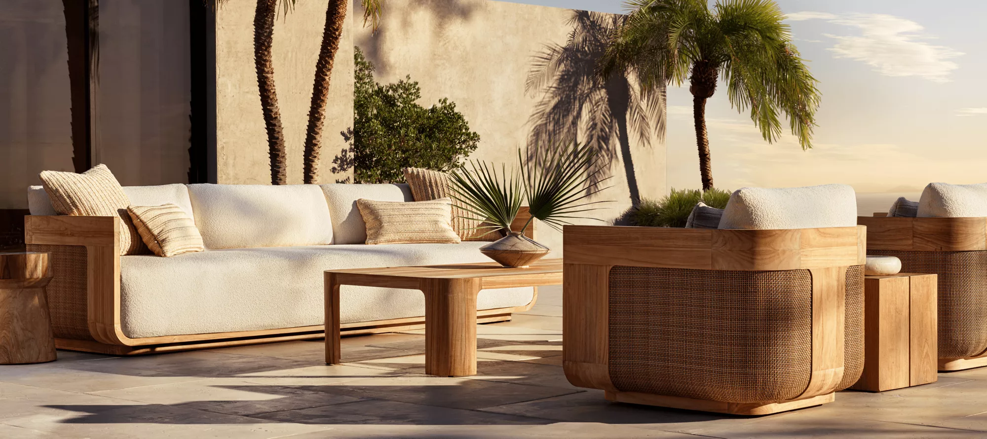 Tolg Só Allamuigh|Sedona Cane Teak Set - Howvin