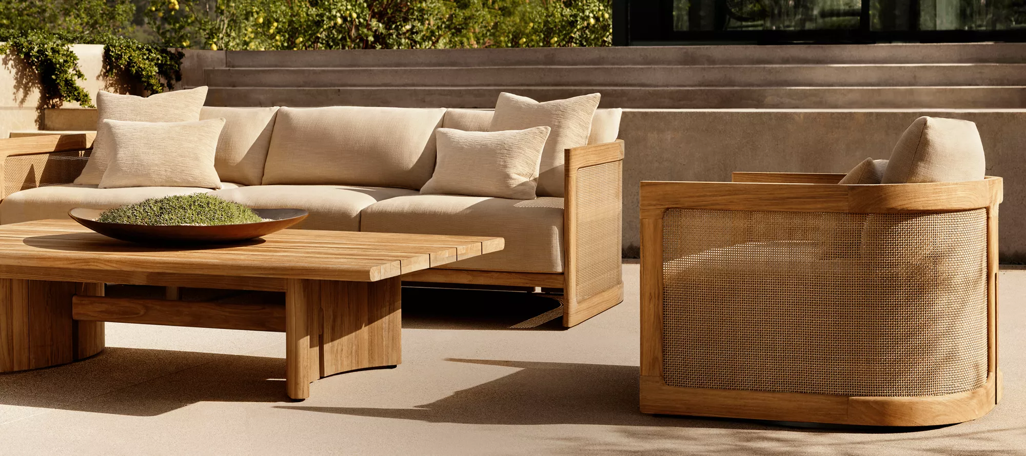 Óstán Trieste Teak Set Tolg Allamuigh|Troscán Howvin