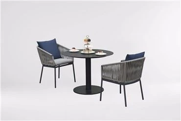 Tacair Itheacháin Dhíreacha Patio Rattan